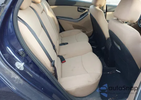 2013 Hyundai Elantra Gls из США, поврежденный, VIN 5NPDH4AEXDH280935